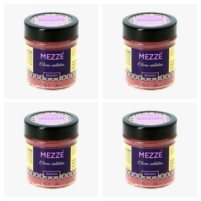 비다이안 메제 퍼플 올리브 메쩨 100g x4개 Bidaian meze, 4개