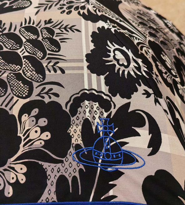 Vivienne Westwood 晴雨兩用摺疊傘 防水防曬 藤編手柄
