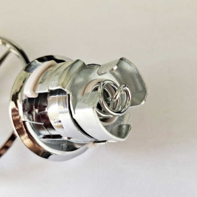 W221 스탠딩 스타 후드 마운트 엠블럼 장식 배지 박스 포함 2218800086 하이 퀄리티 정품