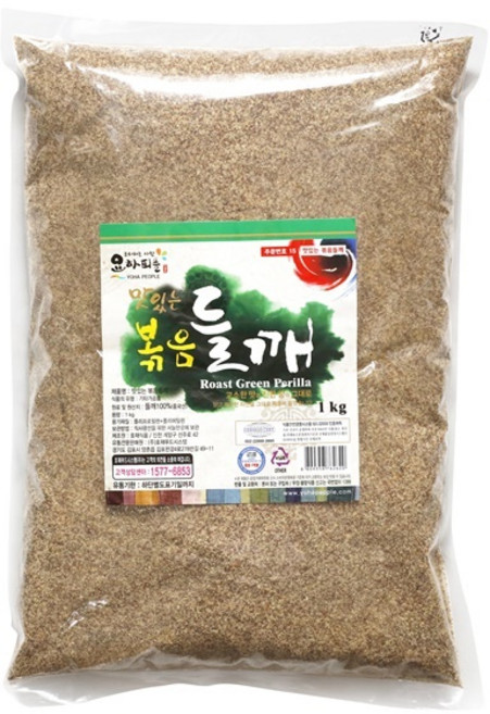 요하피플 볶음들깨가루 1kg, 1개