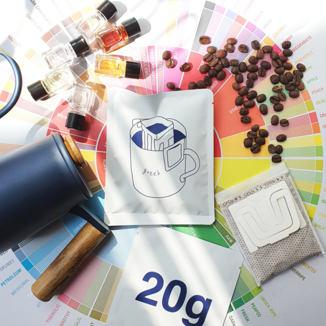 20g 대용량 드립백 20개입 총 400g 용량 그리브스페셜티 드립백, 03 블렌드 2종 세트