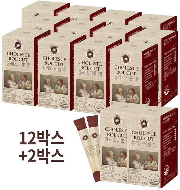 트루포뮬러 콜레스테롤 컷 (혈당 배변 케어), 14박스, 154g