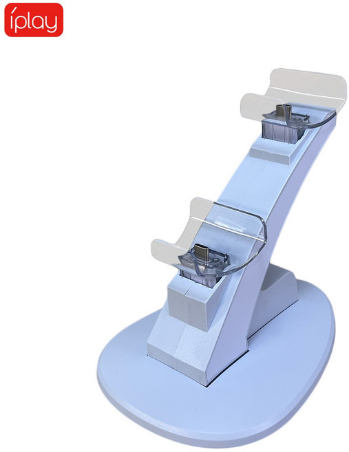 iPlay 雙手把充電座, 白色, 1個, IPLAY switch2代 PRO飛機充 HBS-2908W白色
