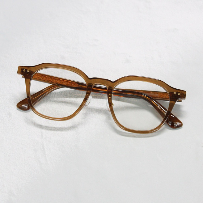 자외선차단 베이직 사각 뿔테 안경 (안경원제품)