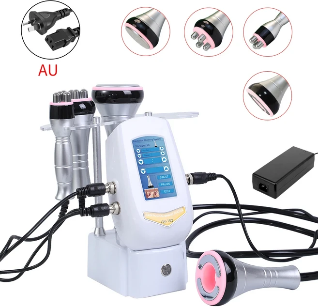 4-1 초음파 RF 바디 쉐이핑 체중 감량 다극 슬리밍 얼굴 피부 강화 리프팅 장치, 02 CS-119-AU