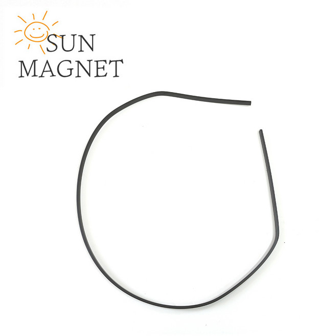 [태양마그네트] 냉장고 방충망 보수용 고무줄 자석 (1Mx8x4mm 압출)