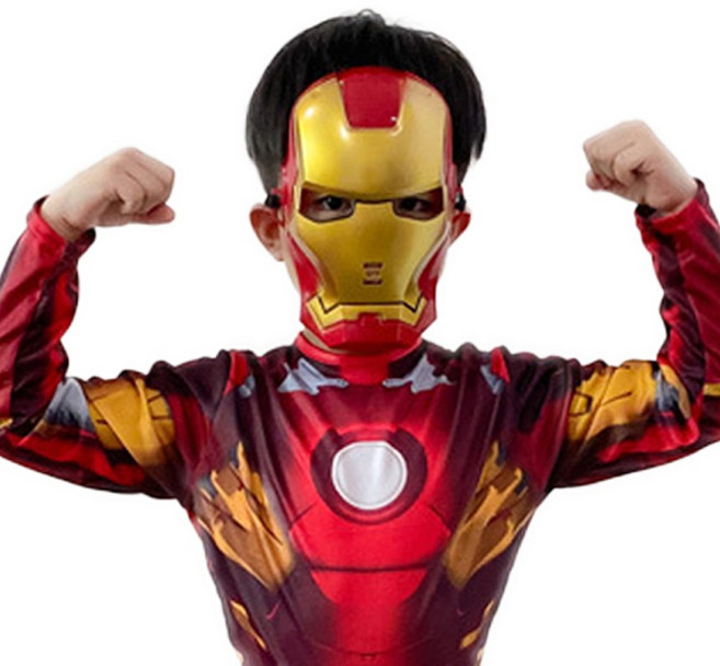 남아 히어로 코스튬 가면 배트맨 아이언맨 슈퍼맨 헐크 스파이더맨 토르