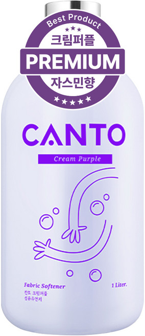 칸토 고농축 프리미엄 섬유유연제, 1L, 1개