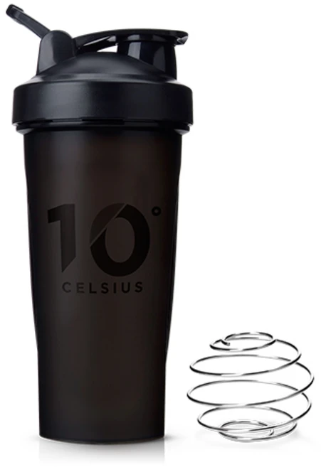 10도씨 블렌딩 쉐이커 보틀 + 블렌딩볼, 블랙, 600ml, 1개 - 쿠팡