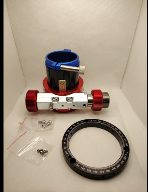 Sky-Watcher 150 및 DOB 심우주 사진용 볼/원형 어댑터 링이 있는 CYCK 55.7mm 여행용 망원경 포커서