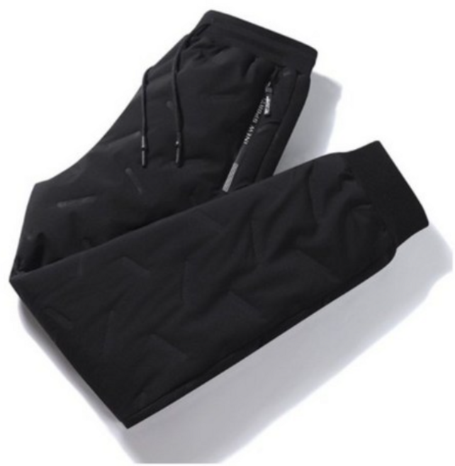 춘게엘 겨울 남녀공용 기모 패딩 바지 시보리 r012