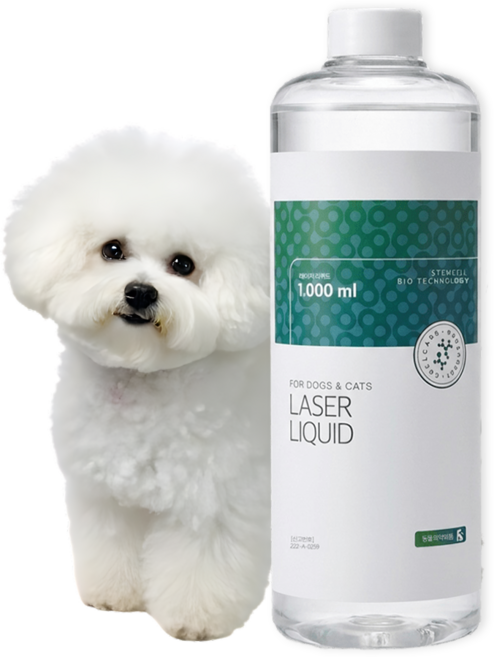 두카메디 레이저 리퀴드 미스트 무향 강아지 진정 보습 수분 충전 알로페시아 줄기세포 배양액, 1개, 1L