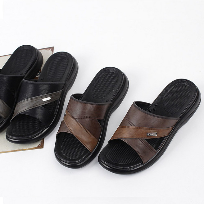 행텐 이중 쿠션 남성 사무실 슬리퍼