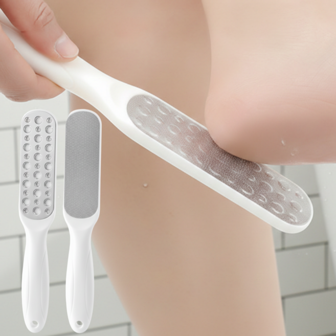 워커앤트 스테인레스 양면 발바닥 발뒷꿈치 각질제거기, 50g, 1개, 2개입