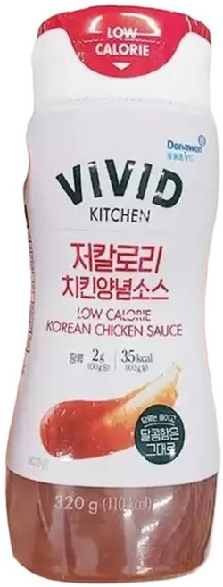 비비드 키친 저칼로리 치킨 양념소스 320g b201259 (29262540), 1개