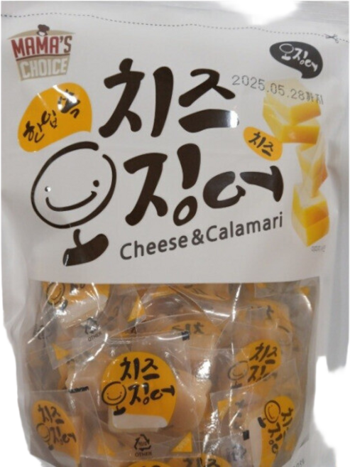 마마스초이스 치즈 오징어, 1개, 200g