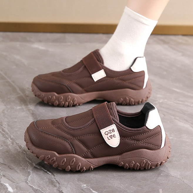 Modern Fashion 여성 트렌디 벨크로 운동화 키높이 스니커즈 D68