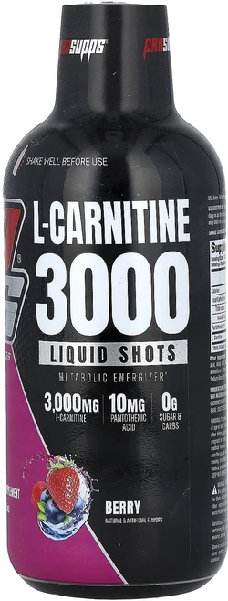 ProSupps Vanish L-카르니틴 3000 액상 샷 베리 3000mg 473ml, 47316정, 1개, 473.176ml - 쿠팡