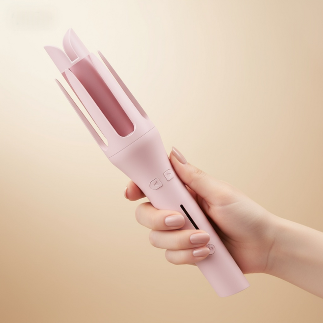 자동고데기 멀티고데기 다기능 웨이브 고데기 물결고데기 32mm, 핑크색, DR-118