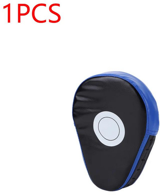 권투 손 대상 무술 태국 발로 산다 훈련 두꺼운 가라데 미트 포커스 펀치 패드, 02 Black Blue 1piece