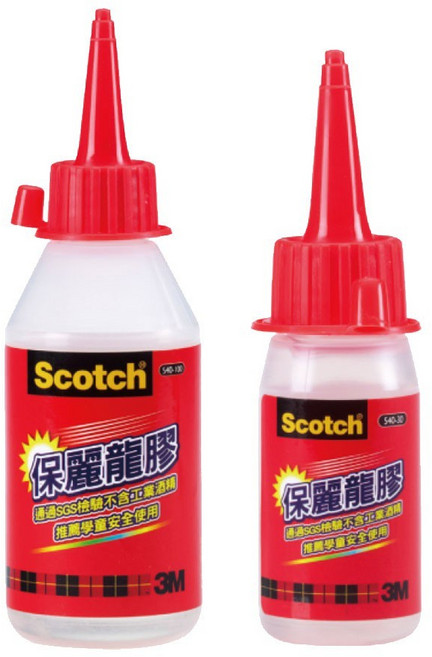 3M Scotch 保麗龍膠 - 保麗龍專用、快速乾燥、手工藝適用, 1個, 540-30 (30ml)