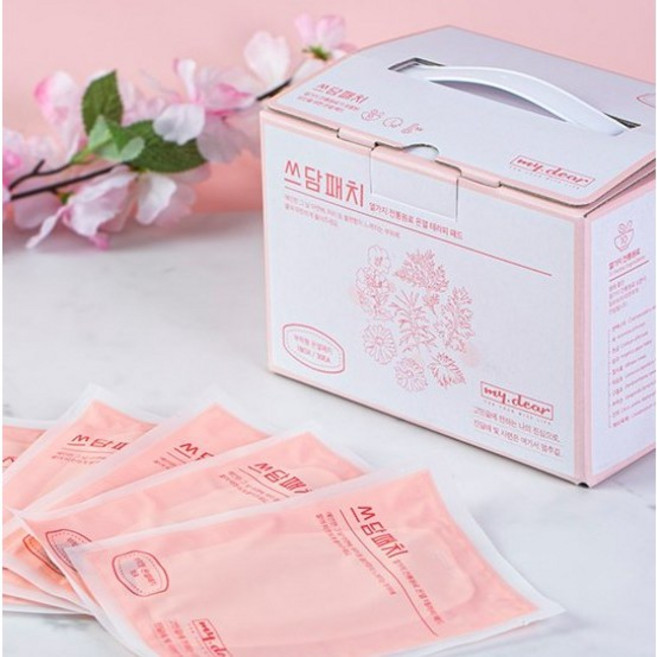 쓰담패치 그날 불편함 완화 붙이는 온열 핫팩 30매, 5개