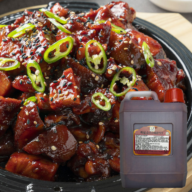 태영 매운 불족발 소스 불닭 양념 5kg, 1개, 5L