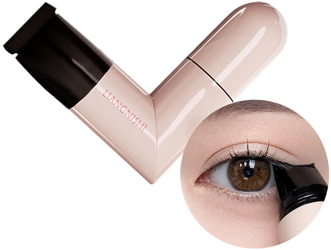 알제이 도장형 아이라이너 양방향 눈꼬리펜 워터프루프, 1개, 블랙+브라운 - 쿠팡