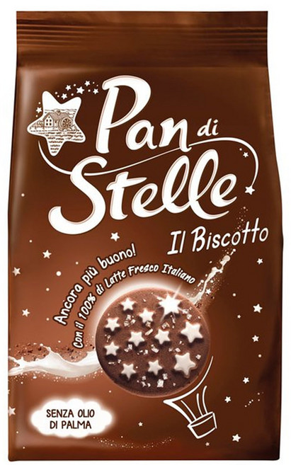 (4팩) 물리노 비앙코 판 디 스텔레 Pan di Stelle, 350g, 4개