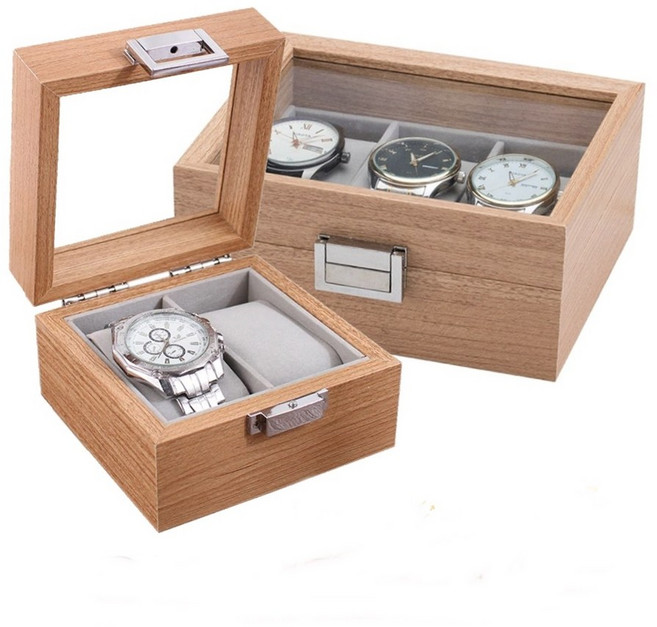 원목 우드 시계 보관함 2구 3구 악세사리 정리 거치대 보석함