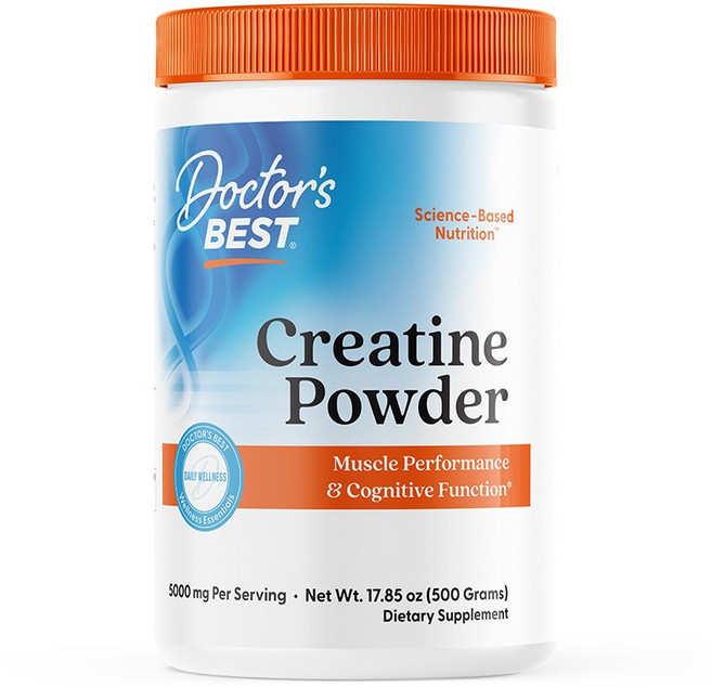 Doctor's BEST 肌酸粉, 1個, 500g