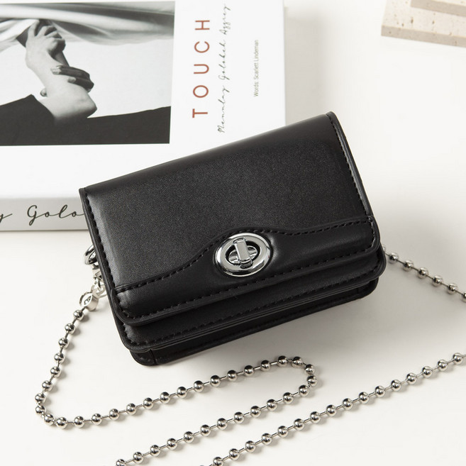 엔도르시 여성용 체인 미니 스퀘어 모던 크로스백 EBA364