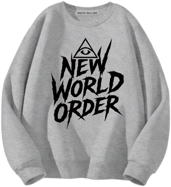 몰토벨리노 뉴월드오더 베이직 남녀공용 맨투맨