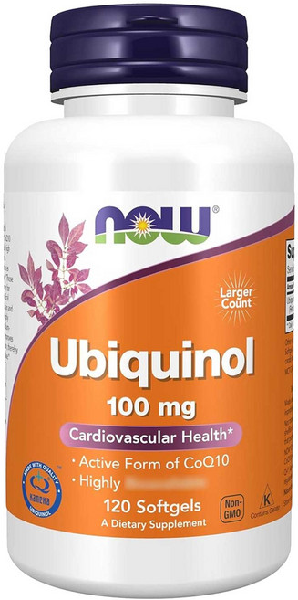 나우푸드 유비퀴놀 100mg 소프트젤, 1개, 120정