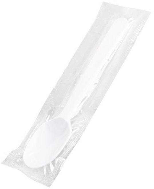 커피세븐 (빙수스푼)개별포장 145mm-화이트 / 2000개, 1개