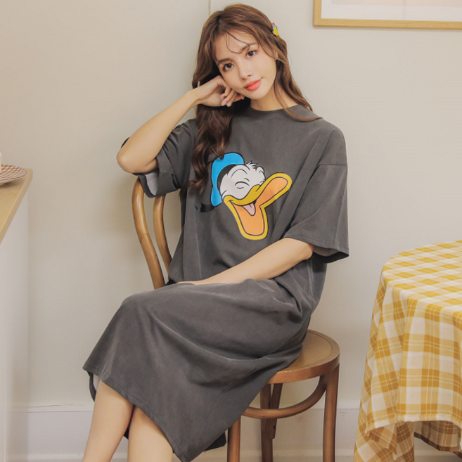 버블돌 국산 프랜들리 미키 홈원피스 홈웨어 박시잠옷