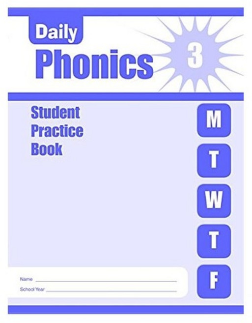 Evan-Moor Daily Phonics Grade 3 - Student Book (Paperback), 상품명