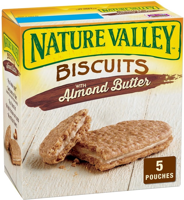 네이쳐밸리 비스킷 아몬드 버터, 190g, 1개