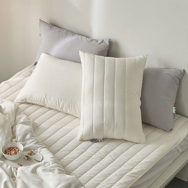 에메르 알러제로 다운필 슬로안 누빔 베개커버 2개세트