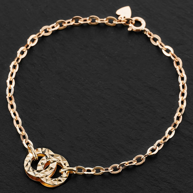 에바주얼리 가디언 여성 남자 금팔찌 커플팔찌 14k 18k 팔찌 생일 선물