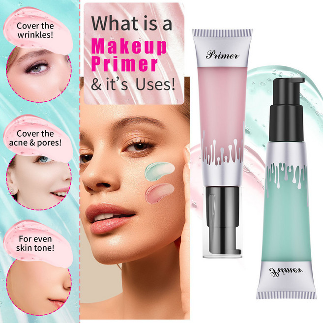 Hellokiss 妝前啫喱 隱形毛孔 打底凝膠, 1個, 銷售，購買等同默認公司免責申明）