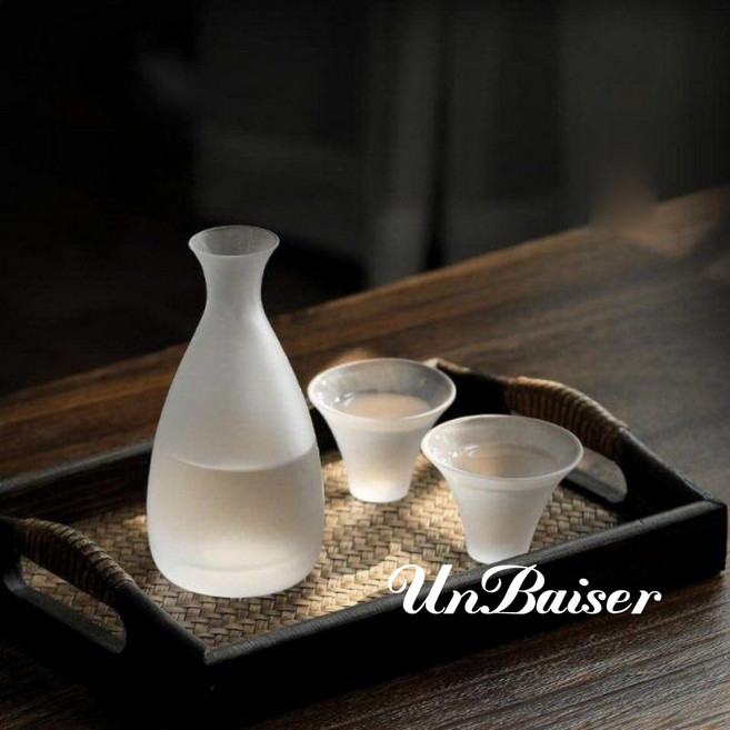 UNBAISER 일본식 사케 정종잔 잔 도쿠리 세트 술잔 셋트 혼술 일식 독한, 1개