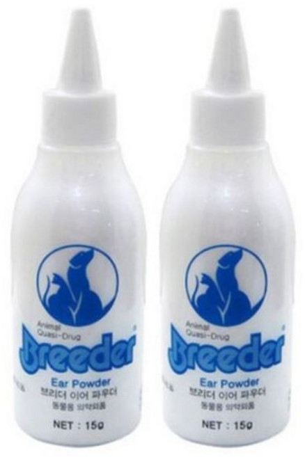 브리더 이어파우더, 2개, 15g