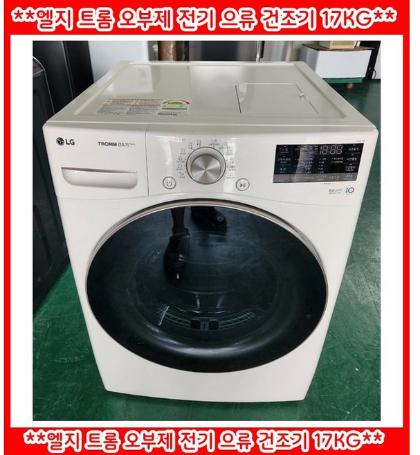 (중고)엘지트롬듀얼인버터전기의류건조기9kg, 화이트, RH9WGA