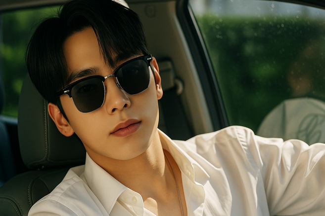 데이나잇 스마트 변색 선글라스 자외선 차단 블루라이트 시력보호