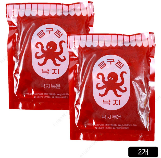 강추!!(아이스팩발송)압구정 낙지볶음, 2개, 300g