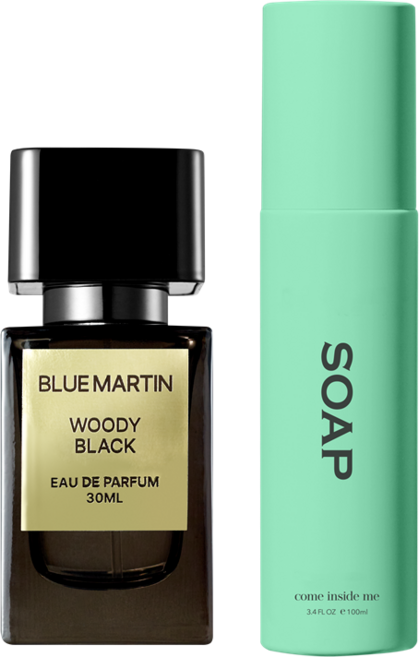블루마틴 우디블랙 여자들이 좋아하는 남자향수 지속력좋은 남성향수 우디향 머스크향, 우디블랙30ml+퍼퓸바디미스트