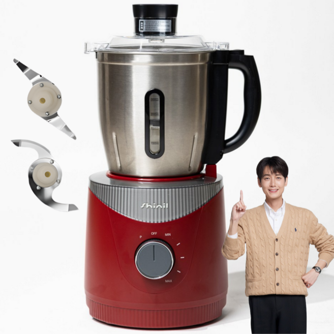 26년형 신상품 신일 대용량 4.5L 대형 스텐 믹서기 SMX-R560, SMX-R560(800W)