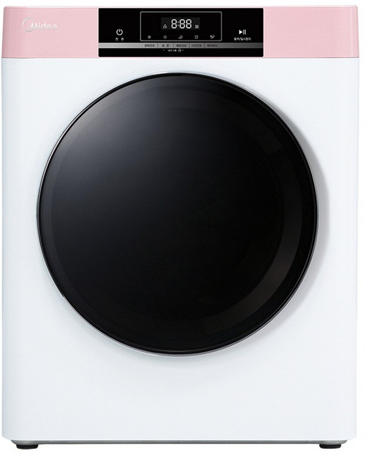 마이디어 미니 건조기 MDD02A25/WP-KR 2.5kg 직접설치, MDD02A25/WP_KR, 화이트핑크