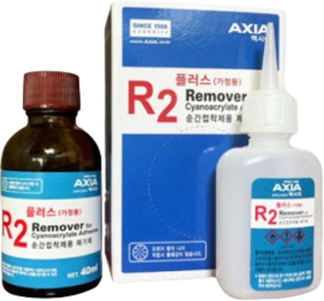 엑시아 R2 순간접착제용 제거제 40ml, 10개